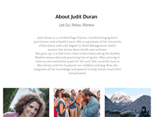 Tablet Screenshot of juditduran.com